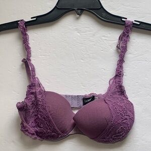 La Perla Lace Underwire Bra Purple 32C